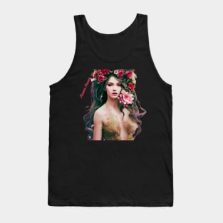 flowers in hair Tank Top